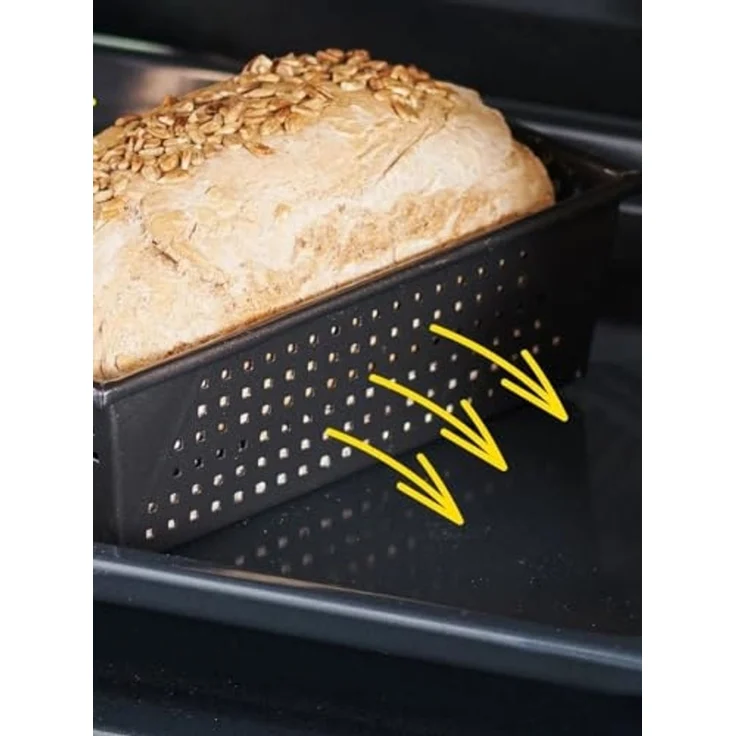 Betty Bossi Brotbackform Knusper für 500-g-Brote, Antihaft – Bild 6
