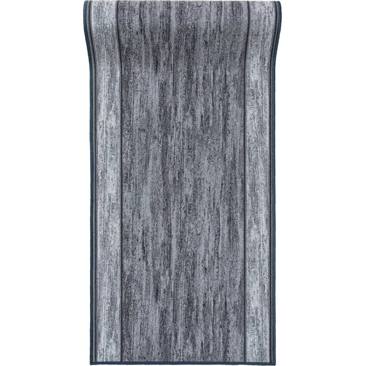 Mazovia Läufer Läufer Teppichläufer Brücke - Vorzimmer Küche - Grau, 67 x 100 cm, Kurzflor, Rutschfest, Meterware, Verschiedene Größen – Bild 1