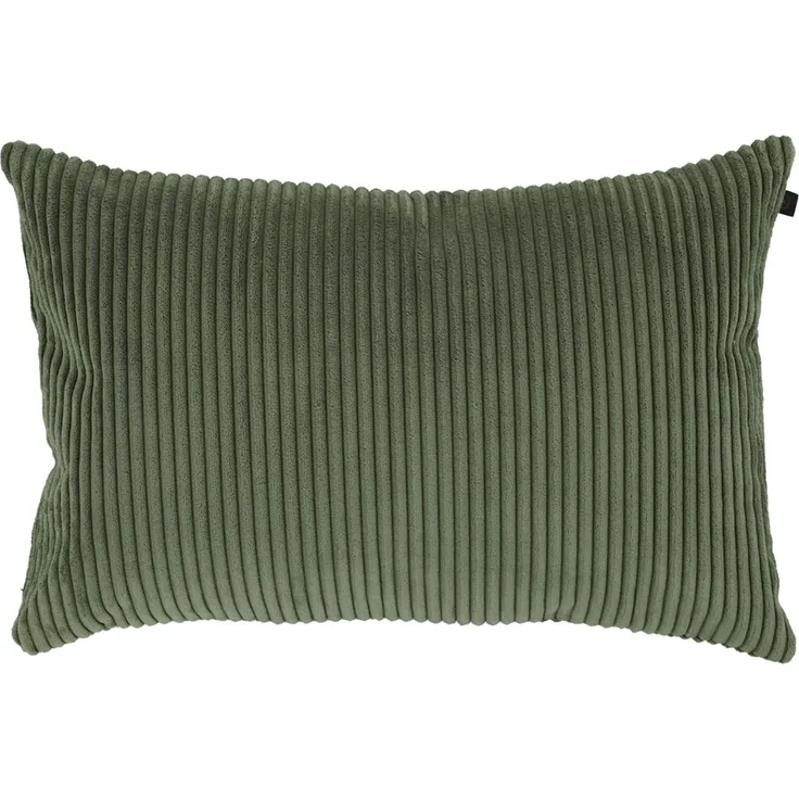 Overseas Fiore Kissen, Rippstrick, Braun, 40x60 cm