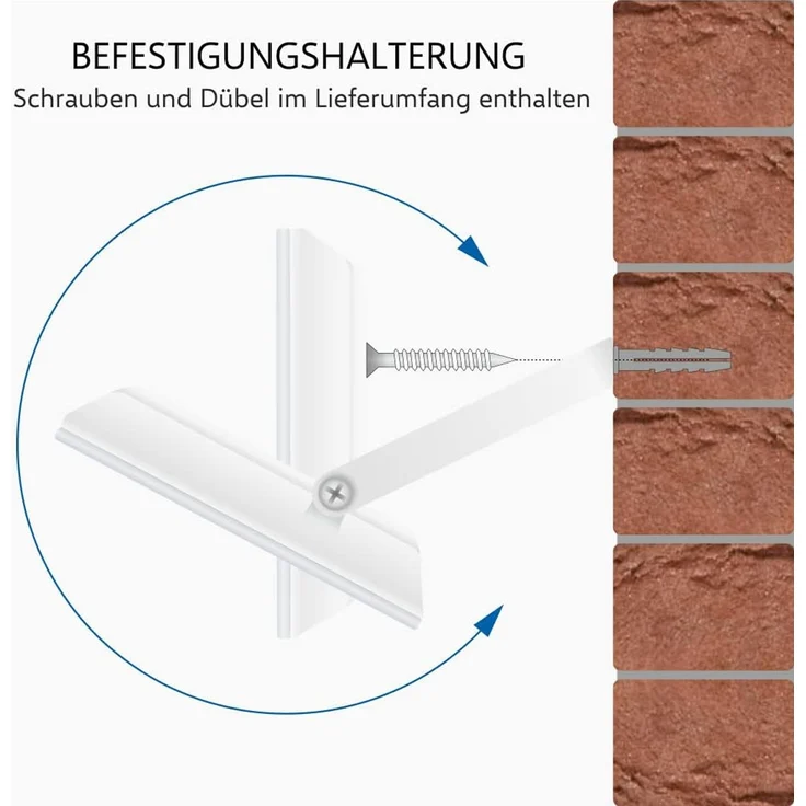 LED Flutlichtstrahler Aluminium Weiß Sicherheitsglas, 10 Watt, IP54 – Bild 8