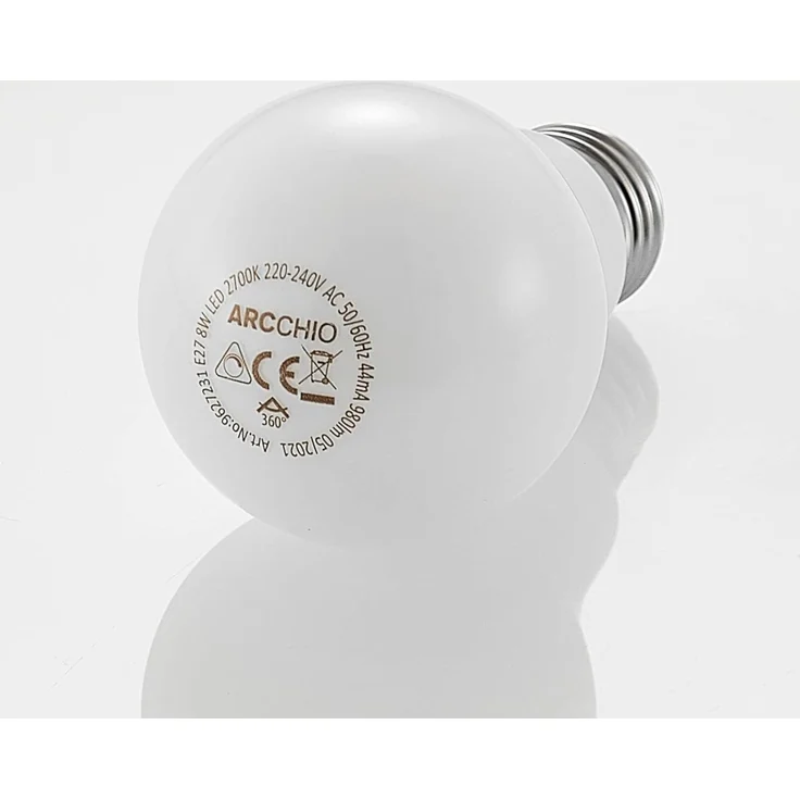 Arcchio LED-Leuchtmittel E27 8W LED, E27, warmweiß – Bild 6