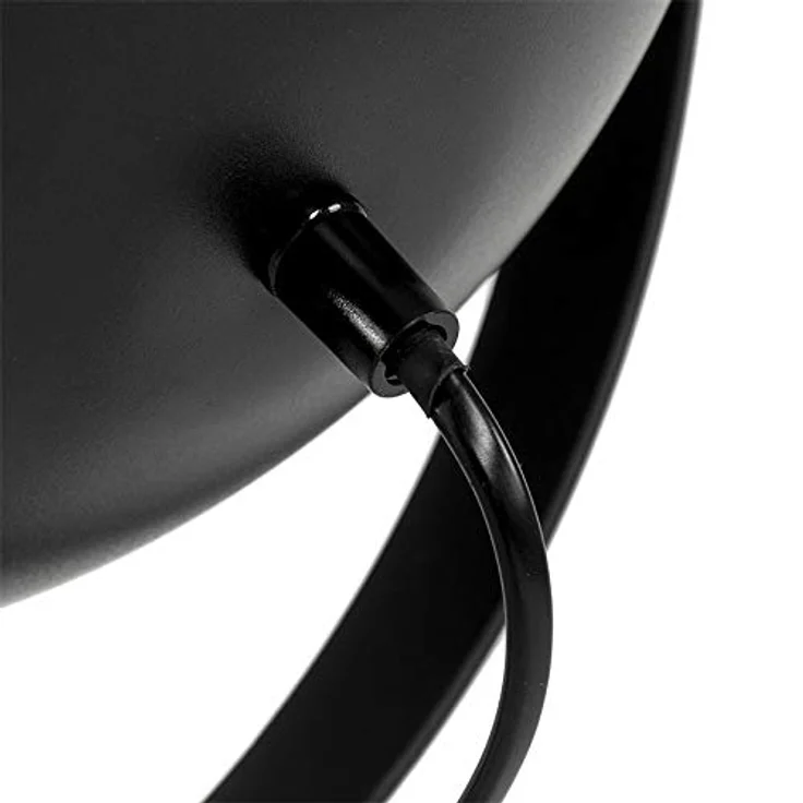 QAZQA Magnax Tischlampe schwarz mit goldfarbenem Innenleben, verstellbares Stativ 63,3 cm, LED geeignet E27, Industrielook für Wohnzimmer & Schlafzimmer – Bild 8