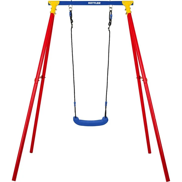 KETTLER 'Single' Einzelschaukel, rot/blau