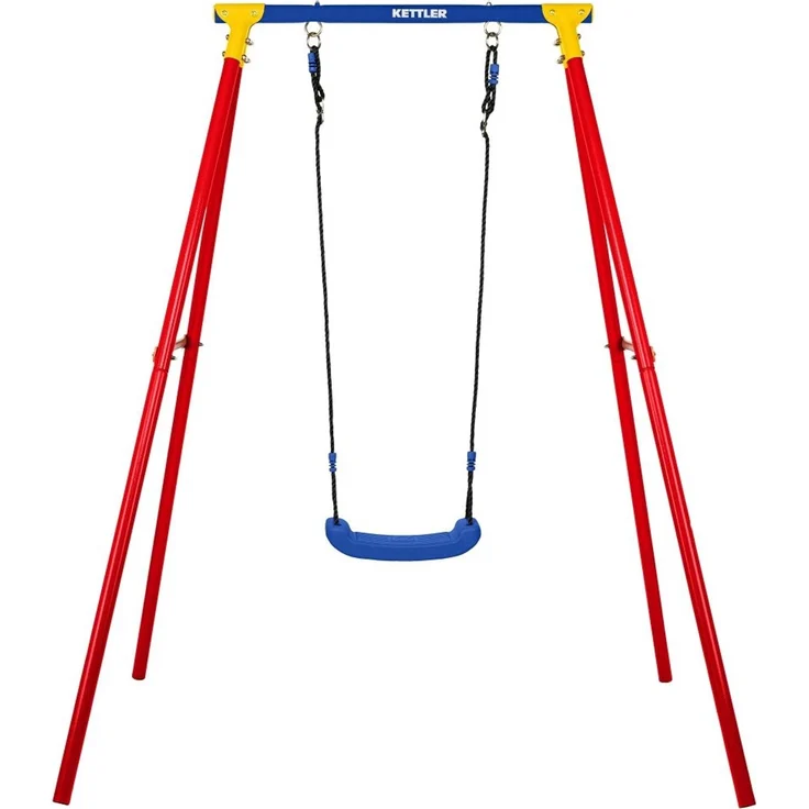 KETTLER 'Single' Einzelschaukel, rot/blau – Bild 1