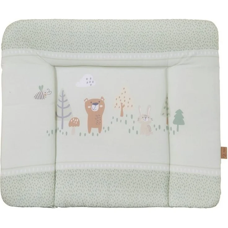 roba Wickelauflage 'Woodland Buddies' - 85 x 75 cm - PU-beschichtet - Pastellgrün – Bild 2