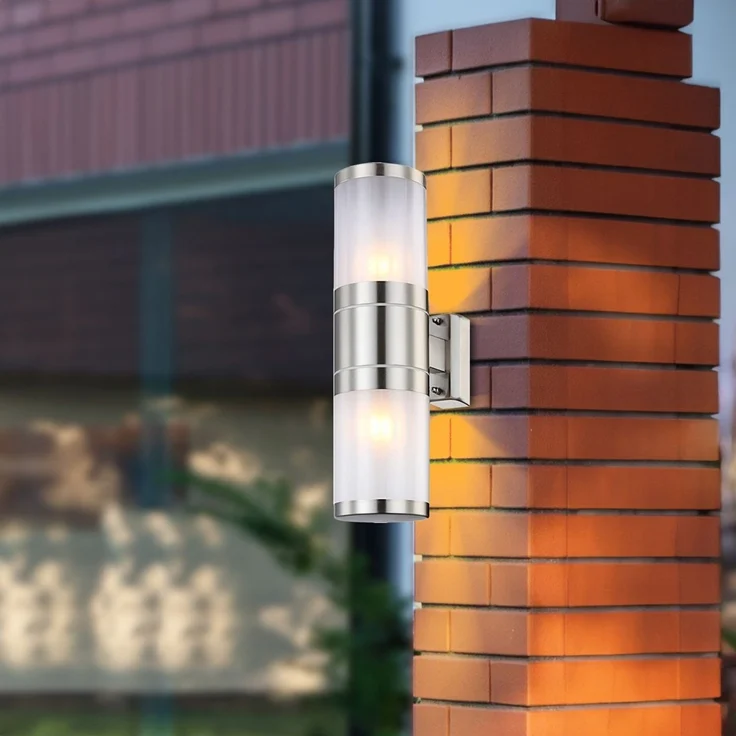 Edelstahl Wandleuchte für den Außenbereich XELOO – Bild 2