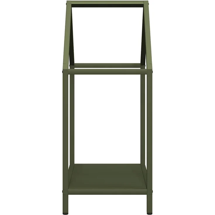 vidaXL Brennholzregal Olivgrün 40x25x60 cm Kaltgewalzter Stahl 864294 – Bild 5