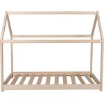 WEBER INDUSTRIES Zeltbett Panda 70x140 cm + 1 Lattenrost, Naturel