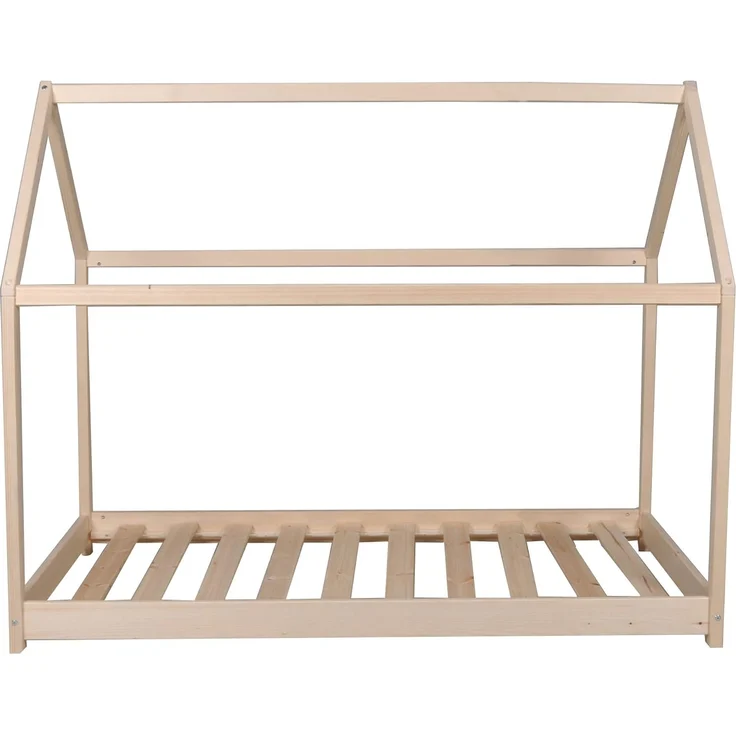 WEBER INDUSTRIES Zeltbett Panda 70x140 cm + 1 Lattenrost, Naturel – Bild 1
