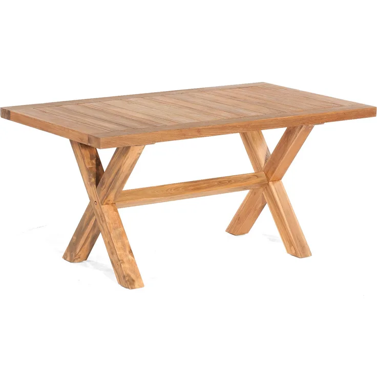 Sonnenpartner Gartentisch Stanford 160x90 cm Teakholz Old Teak Tisch Esstisch