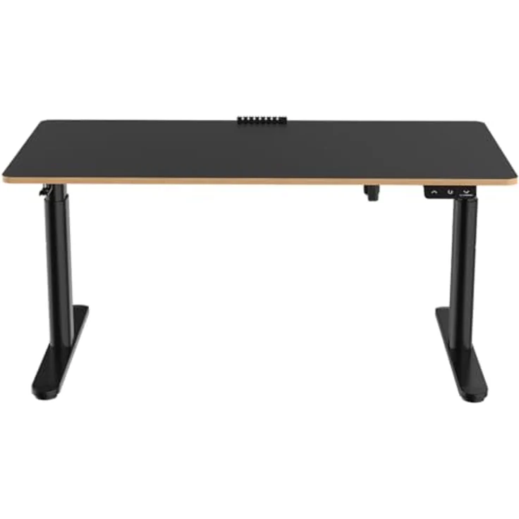 Ultradesk Pulsar Gerade Rechteckige Form MDF-Platten Stahl Gaming Schwarz – Bild 4
