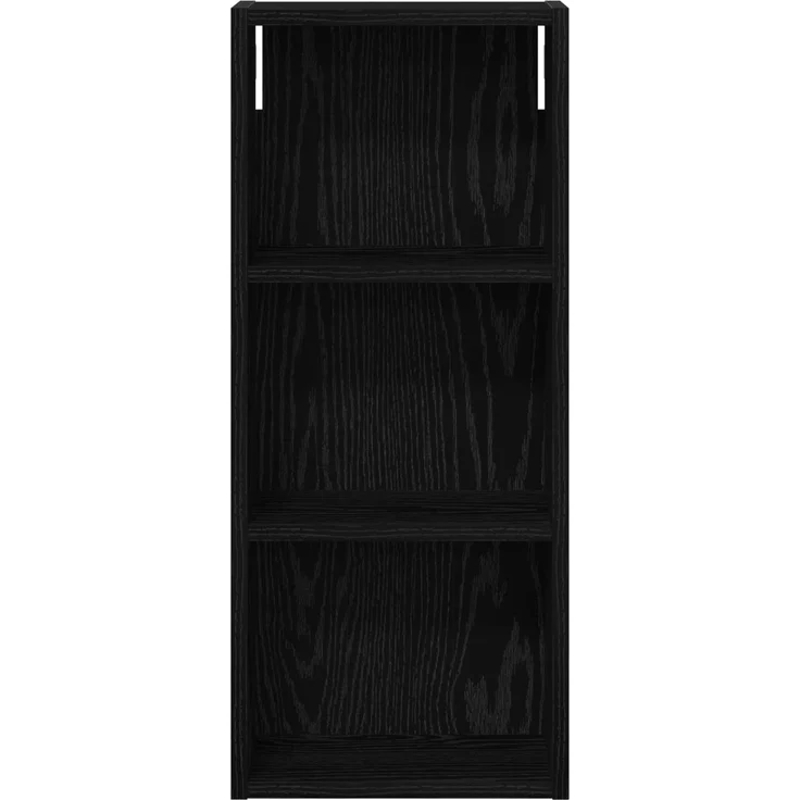 vidaXL Badezimmer-Wandschrank mit Regal Schwarze Eiche 30 x 14 x 70 cm 889328 – Bild 4
