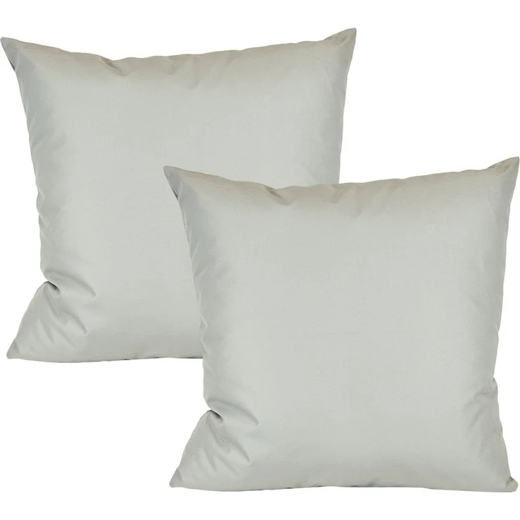 JACK Kissenbezüge 2er Set 50x50cm Outdoor Wasserfest, (2 Stück), 2x Kissenhülle, strapazierfähig, wasserabweisend, Innen & Außen – Bild 1