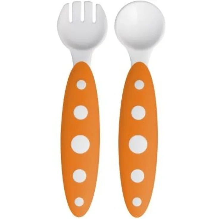 Boon ModWare Feeding Line White-Orange Kinderbesteck