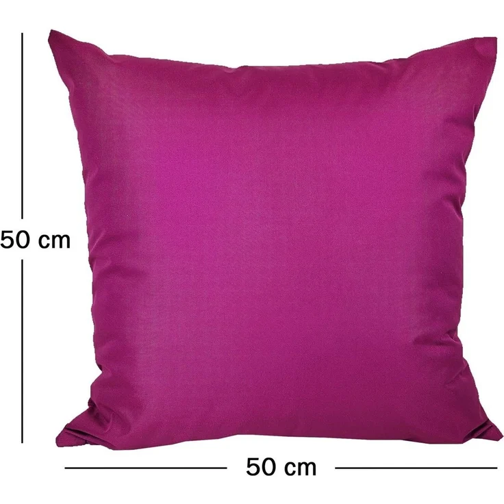 JACK Kissenbezüge 2er Set 50x50cm Outdoor Wasserfest, (2 Stück), 2x Kissenhülle, strapazierfähig, wasserabweisend, Innen & Außen – Bild 4