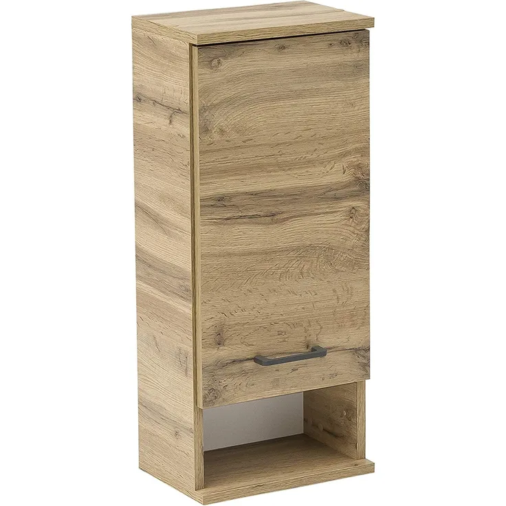 Schildmeyer Nora Hängeschrank 144940, Eiche Landhaus Dekor, 30,3 x 20,5 x 70,8 cm (B/T/H)
