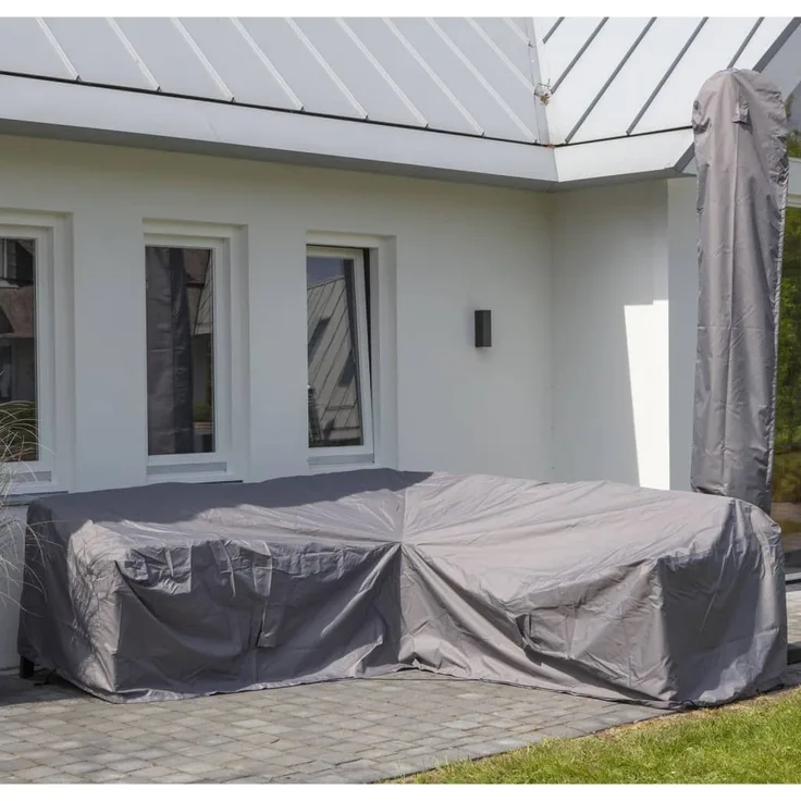 Madison Garten-Lounge-Set-Abdeckung 270x270x70 cm Grau 423692