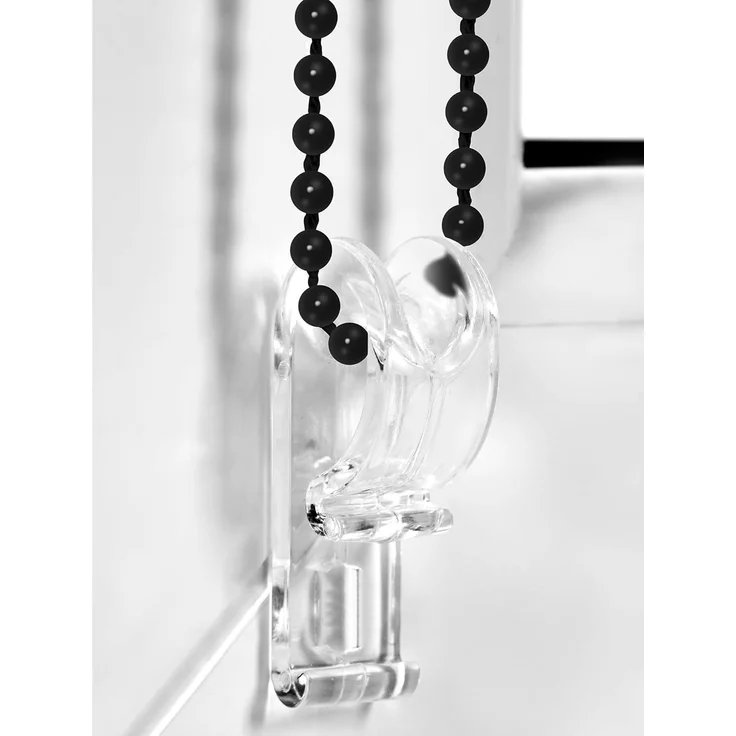 Verdunkelungsrollo Klemmfix ohne Bohren 90x210 cm Schwarz Verdunklungsrollo Fensterrollo Rollo Seitenzugrollo Klemmrollo für Fenster & Tür – Bild 4