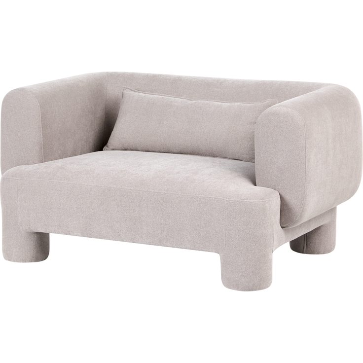 Sofa 2-Sitzer HOGBO Stoff Beige – Bild 4