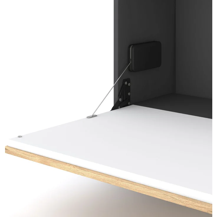 ASSMANN Wandsekretär Cubas Premium Anthrazit 80x36x71cm Holz – Bild 8