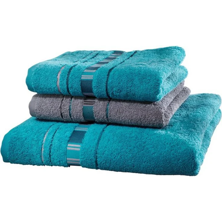 Erwin Müller Handtücher Frottier-Set "Achern" 3-teilig, Frottier, Walk-Frottier Uni – Bild 4