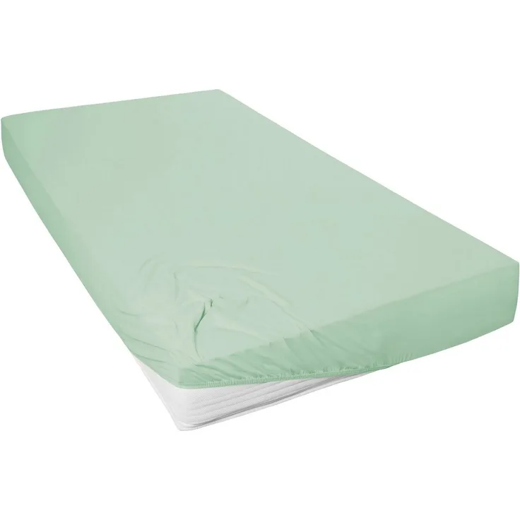 Westminster Spannbetttuch Jersey 150 x 200 cm eukalyptus