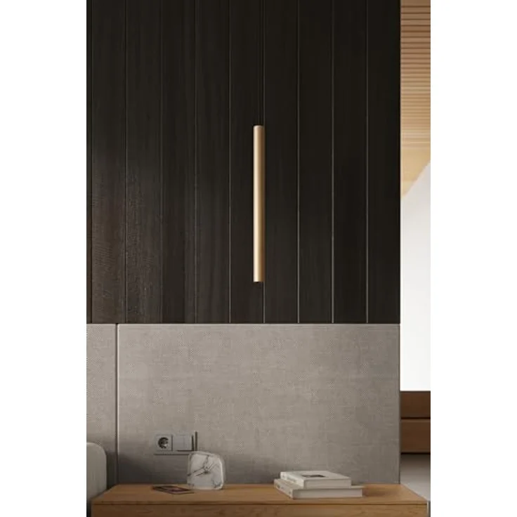 Sollux Pendelleuchte Pastelo 3L, moderne Holzleuchte mit 3 Lichtquellen, schlankem Rohrdesign, schwarz kabel – Bild 7