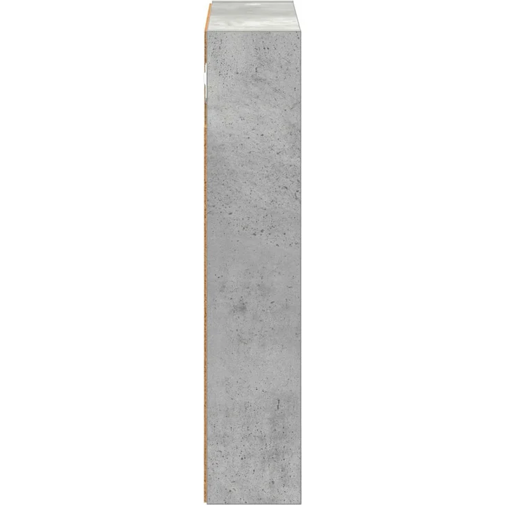 vidaXL Badezimmer-Wandschrank Betongrau 40 x 10 x 50 cm Holzwerkstoff 889346 – Bild 5