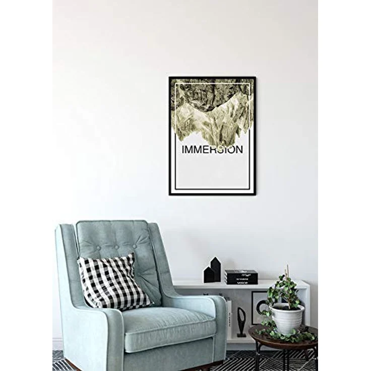 Komar Immersion Sand Wandbild, Fotoposter mit seidenmatter Oberfläche, 50 x 70 cm, ohne Rahmen, deutsches Premium-Poster, lichtbeständig und wasserfest – Bild 4