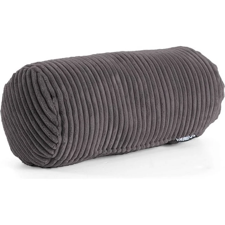 mokebo Nackenrolle Das Nickerchen, aus Cordstoff, auch als Nackenkissen, Kissenrolle oder Zierkissen in Anthrazit – Bild 5