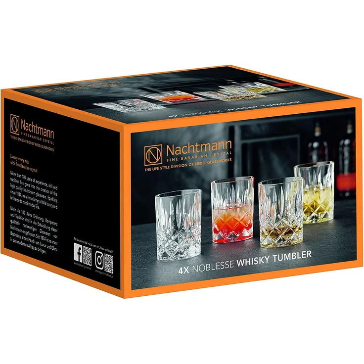 Nachtmann Whiskygläser Noblesse. 4er Set. ca. 295ml – Bild 11