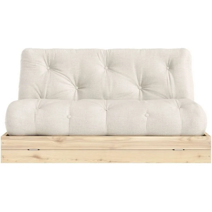 Karup Design Schlafsofa Flip Sofabed, Made in Europe, mehrere Farben, vielseitig einsetzbar, inkl. handgefertigte Futonmatratze, FSC®-zertifiziertes Massivholz – Bild 1