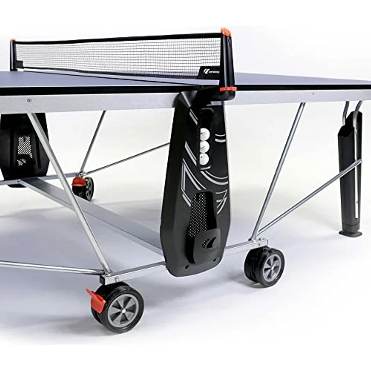 Cornilleau Indoor Tischtennisplatte Sport 500, COMPACT TECHNOLOGY, blendfreie MATTOP-Beschichtung, stabiler Rahmen, integrierte Ballablage, DSI-Verriegelungsmechanismus – Bild 6