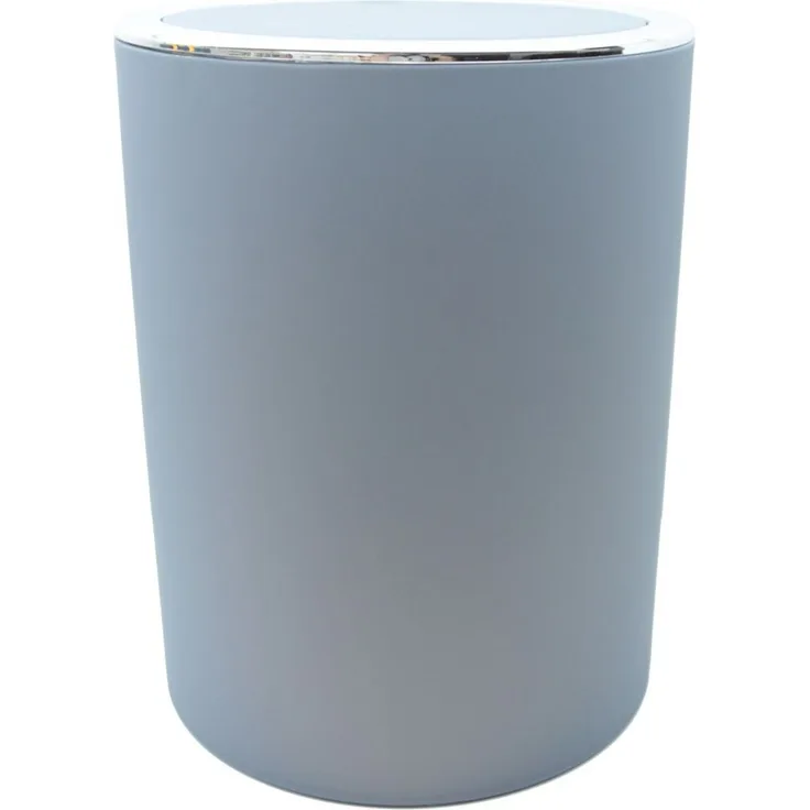 Trendline Kosmetikeimer 5 l anthrazit Mülleimer Abfalleimer Bad Badeimer