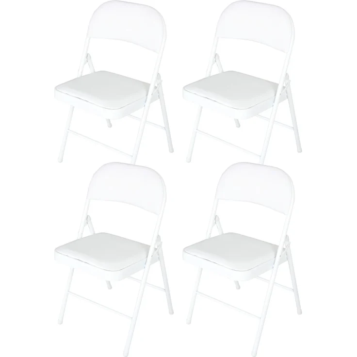 HTI-Living Klappstuhl 4er Set Klappstühle mit Polsterung (Set, 4 St), Kunstleder – Bild 5