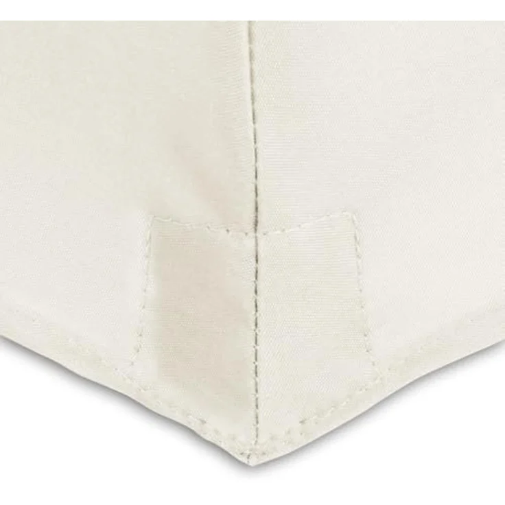 Kingsleeve Sonnenschirm, halbrund, wasserabweisend, UV-Schutz 50+, Stahl creme, 270 cm – Bild 7