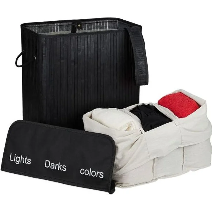 Wäschesortierer aus Bambus – Bild 6