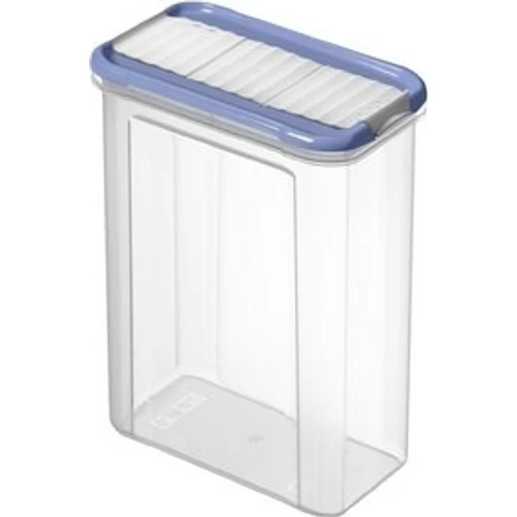 Rotho Vorratsdose Domino, 1,5 l horizon blau, Streudose – Bild 4