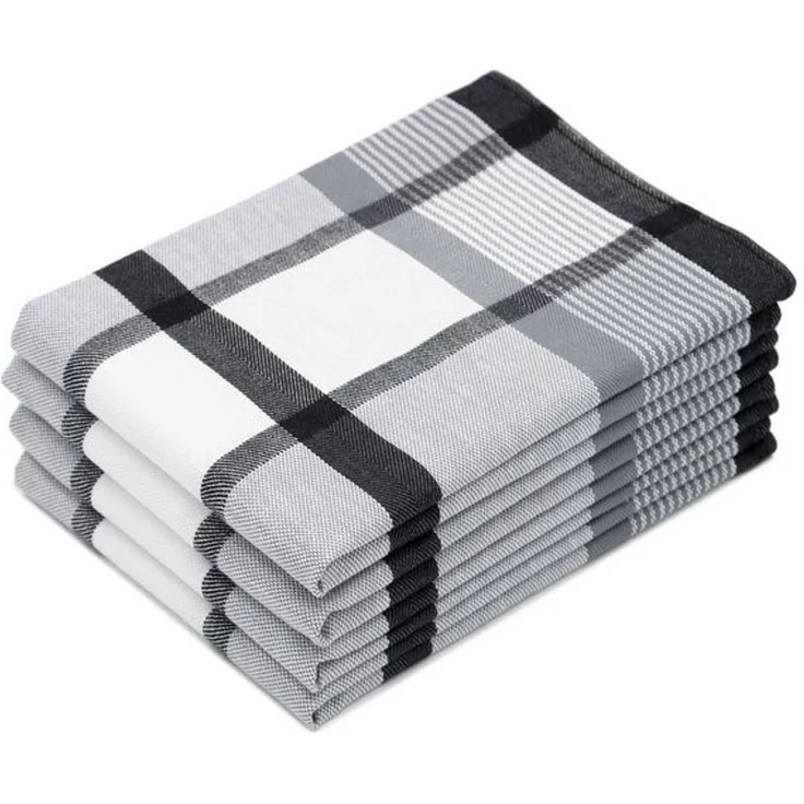 ZOLLNER Geschirrtuch, (Spar-Set, 4-tlg), 50 x 70 cm, 100% Baumwolle, vom Hotelwäschespezialisten – Bild 4