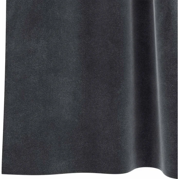 Verdunkelungsvorhänge 2 pcs | für Wohnzimmer & Schlafzimmer Dunkelgrau 140 x 140 cm Samt – Bild 6