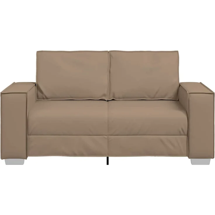 vidaXL Zweisitzer-Sofa Cappuccino 160 cm Kunstleder 4105049 – Bild 5