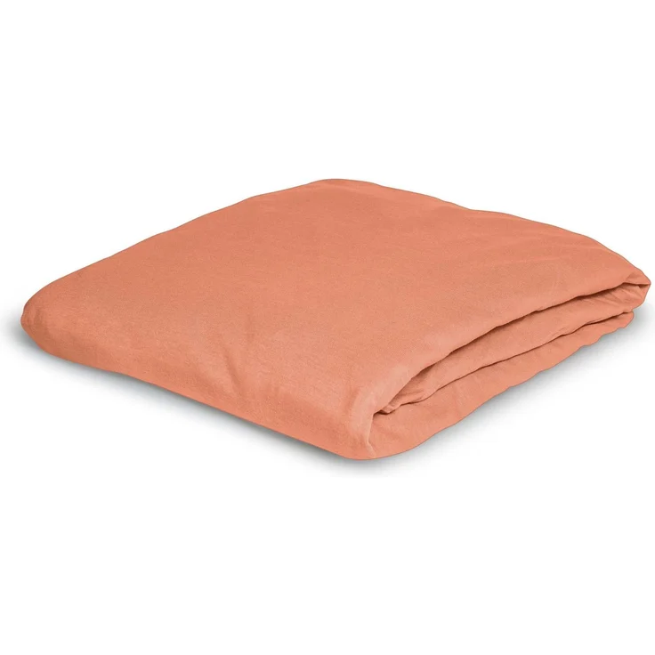 Irisette Fein-Biber Betttuch Merkur 0006 kupfer 100x200 cm 6-51 kupfer – Bild 2