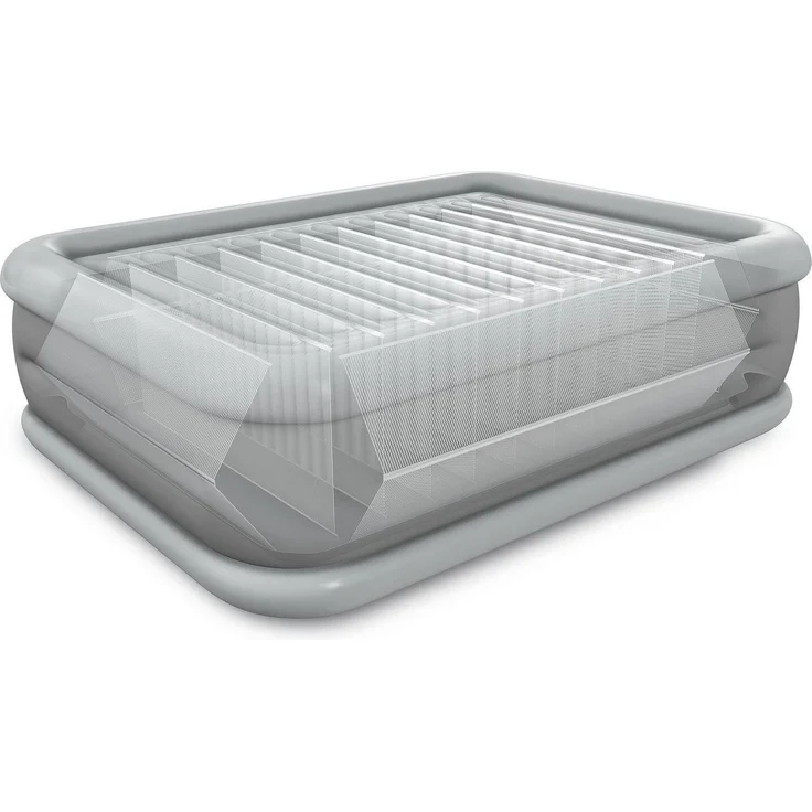 Intex 'Dura-Beam Comfort Plush High-Rise Airbed', grau, 203 x 152 x 56 cm – Bild 6