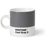 PANTONE Kaffeeservice, Fine Bone, Fine Bone, PANTONE Porzellan Espressotasse, dickwandig, spülmaschinenfest, 120ml