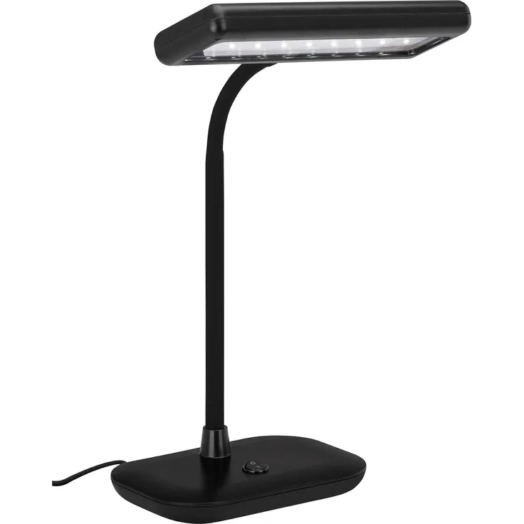 Di-Ka LED Tageslichtleuchte schwarz, dimmbar, kaltweiß