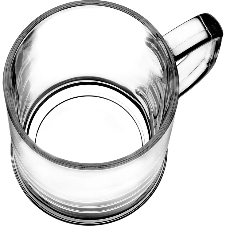 KADAX Bierkrüge 0,5 Liter, 2er Set, Biergläser mit Henkel, großer Bierkrug aus dickwandigem Glas, Bierglas im klassischen Design, stabiler Glaskrug für Bier – Bild 8