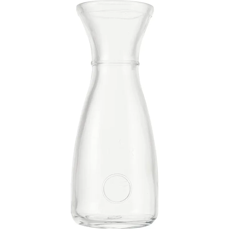 Glas Karaffe Bacchus 0,25l geeicht - 1Stück