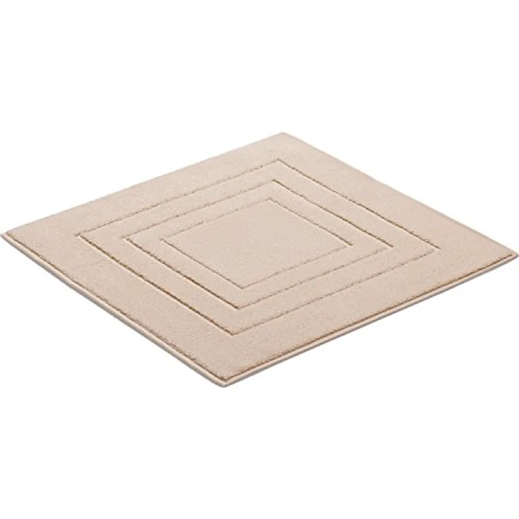 Vossen Feeling Tibet, Badematte aus 100% Baumwolle, besonders strapazierfähig, nude – Bild 1