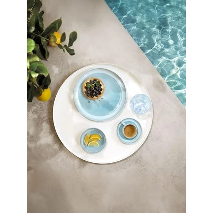 like. by Villeroy & Boch Perlemor Aqua Frühstücksteller / Kuchenteller – Bild 7