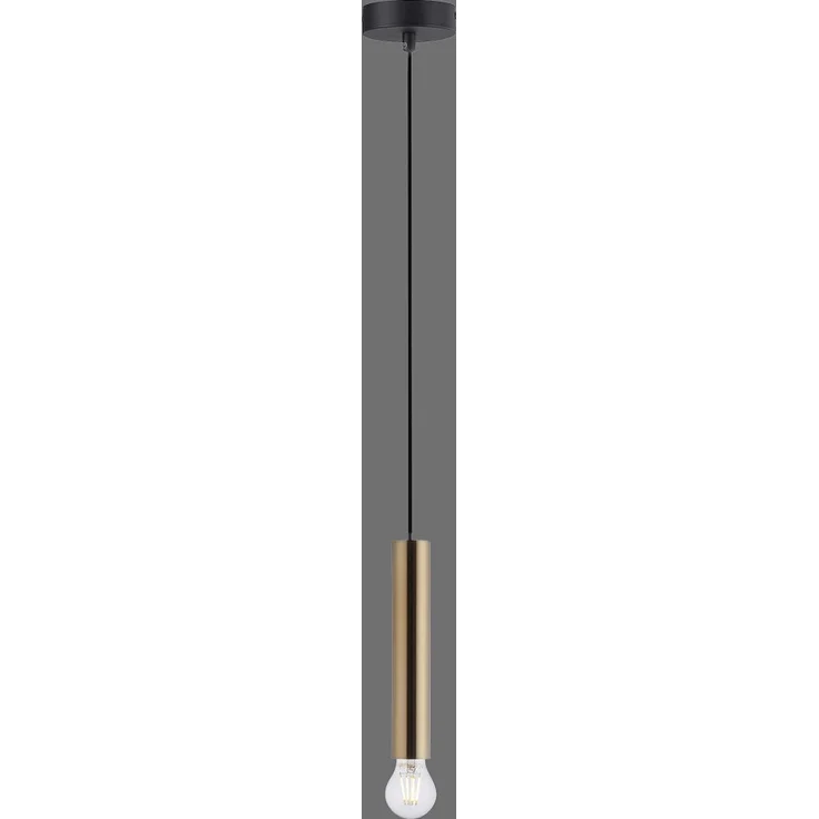Leuchten Direkt 15617-60 BRUNA Pendelleuchte 1-flammig Messing Matt – Bild 4